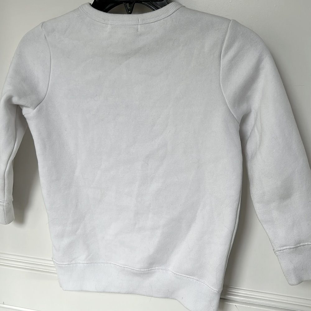 COTTON ON KIDS Ariana Grande Crewneck sweatshirt White size 5 Girls Kids - Picture 4 of 5